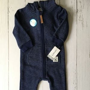 Baby Boy Hooded Jumpsuit